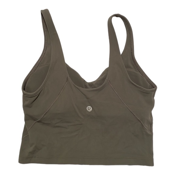 Lululemon align crop tank grey sage size 6 - Picture 3 of 4